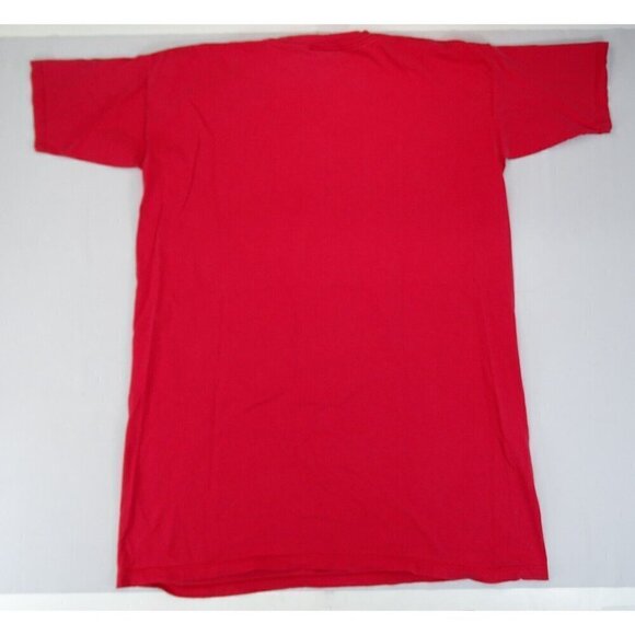 Vintage Mickey Mouse Mickey's Many Moods Mouse‎ Disney Red T-Shirt One Size - Picture 6 of 8